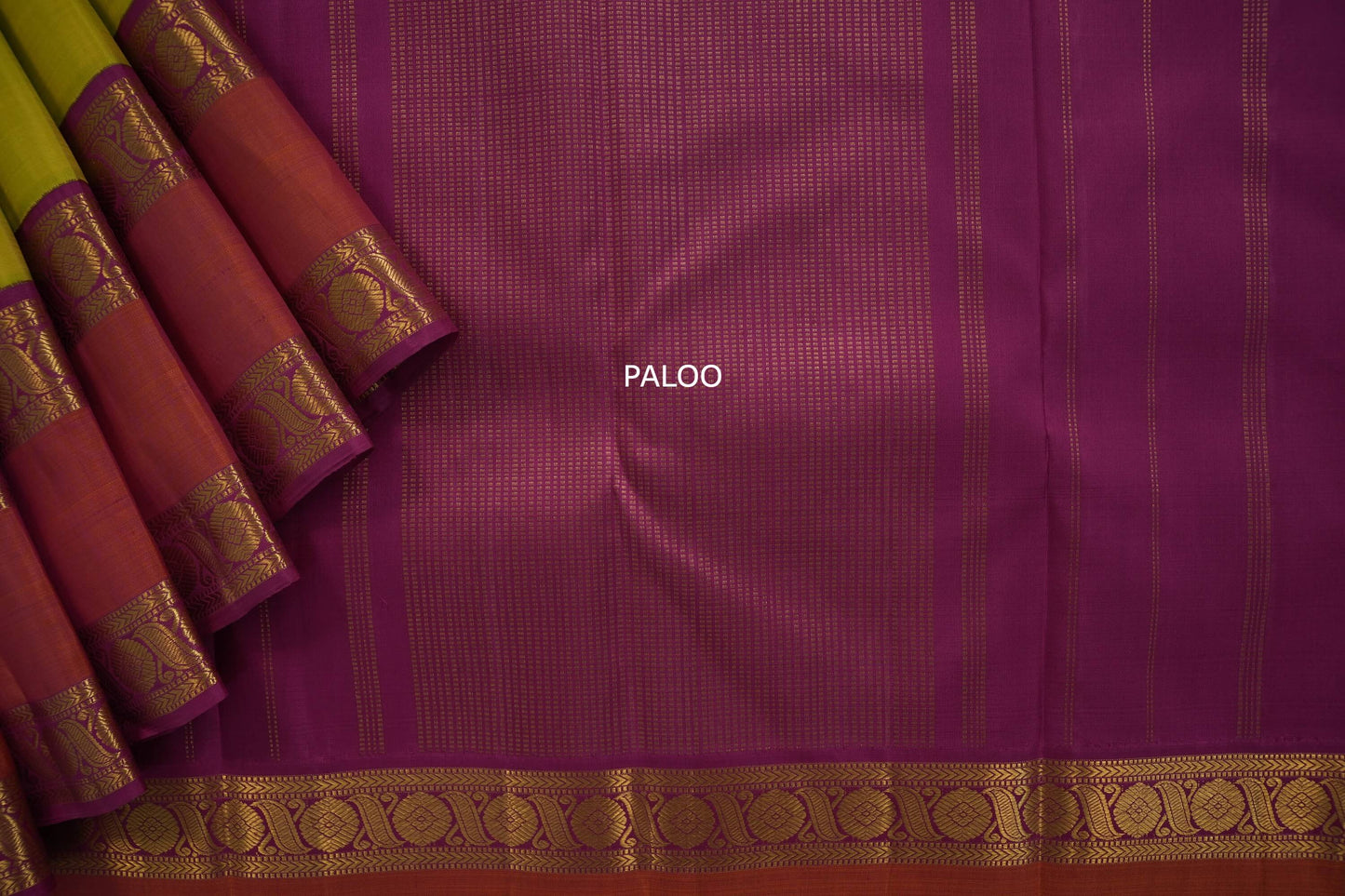 Bridal kanchipuram silk saree