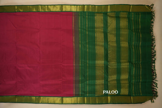 ten yards madisar silk saree paloo