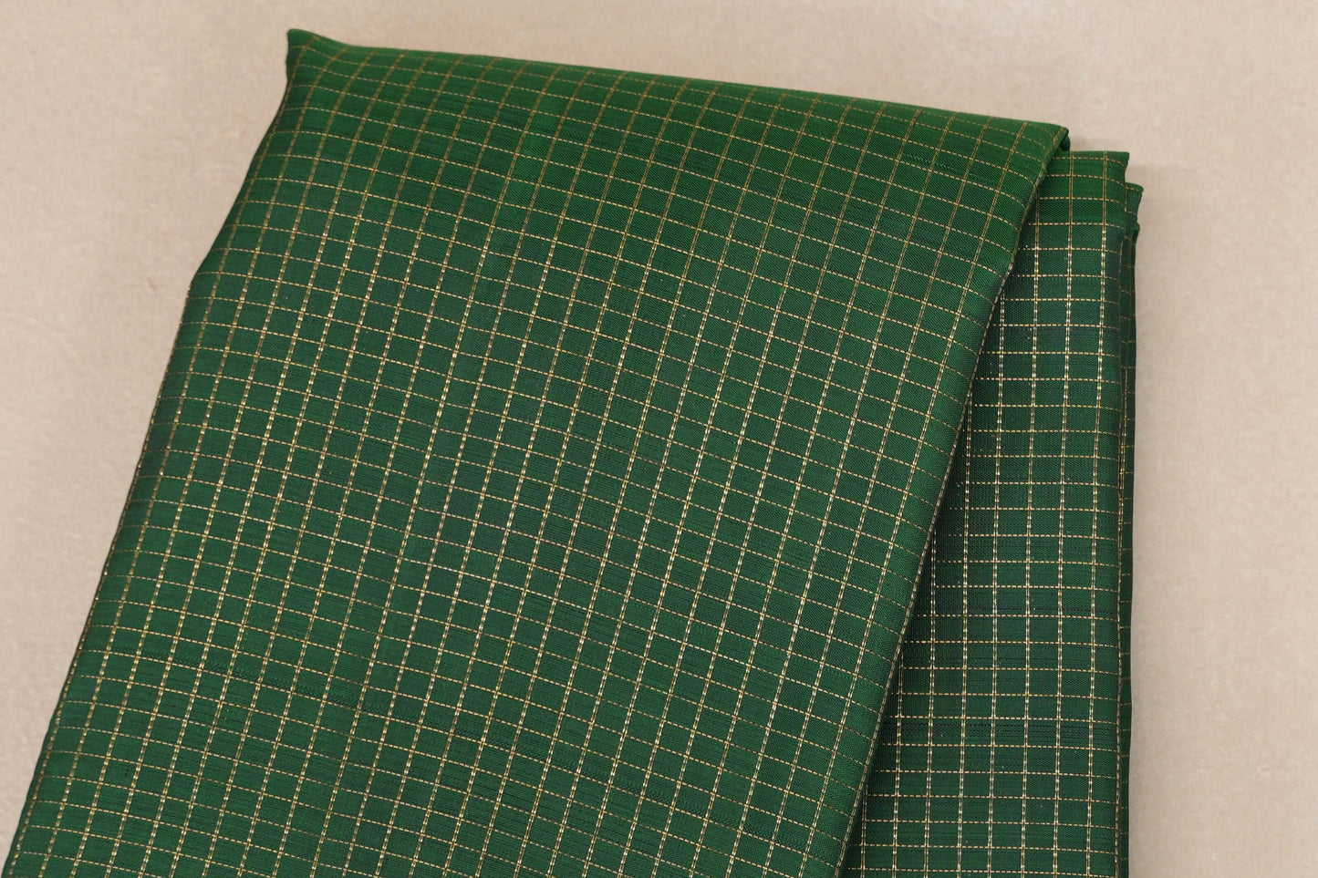 Bottle Green with Dark Magenta Borders Vintage Heirloom Kanjivaram Silk Saree SS9032