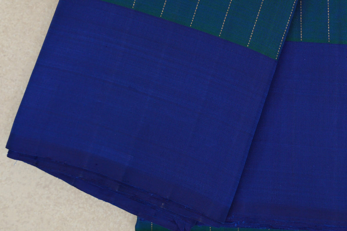Rexona Green Plant Based Kanjivaram Silk Saree border