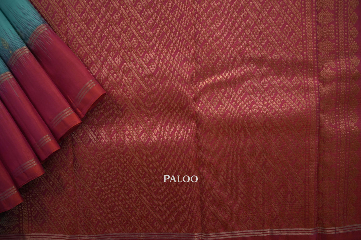 Light weight kanchipuram silk saree