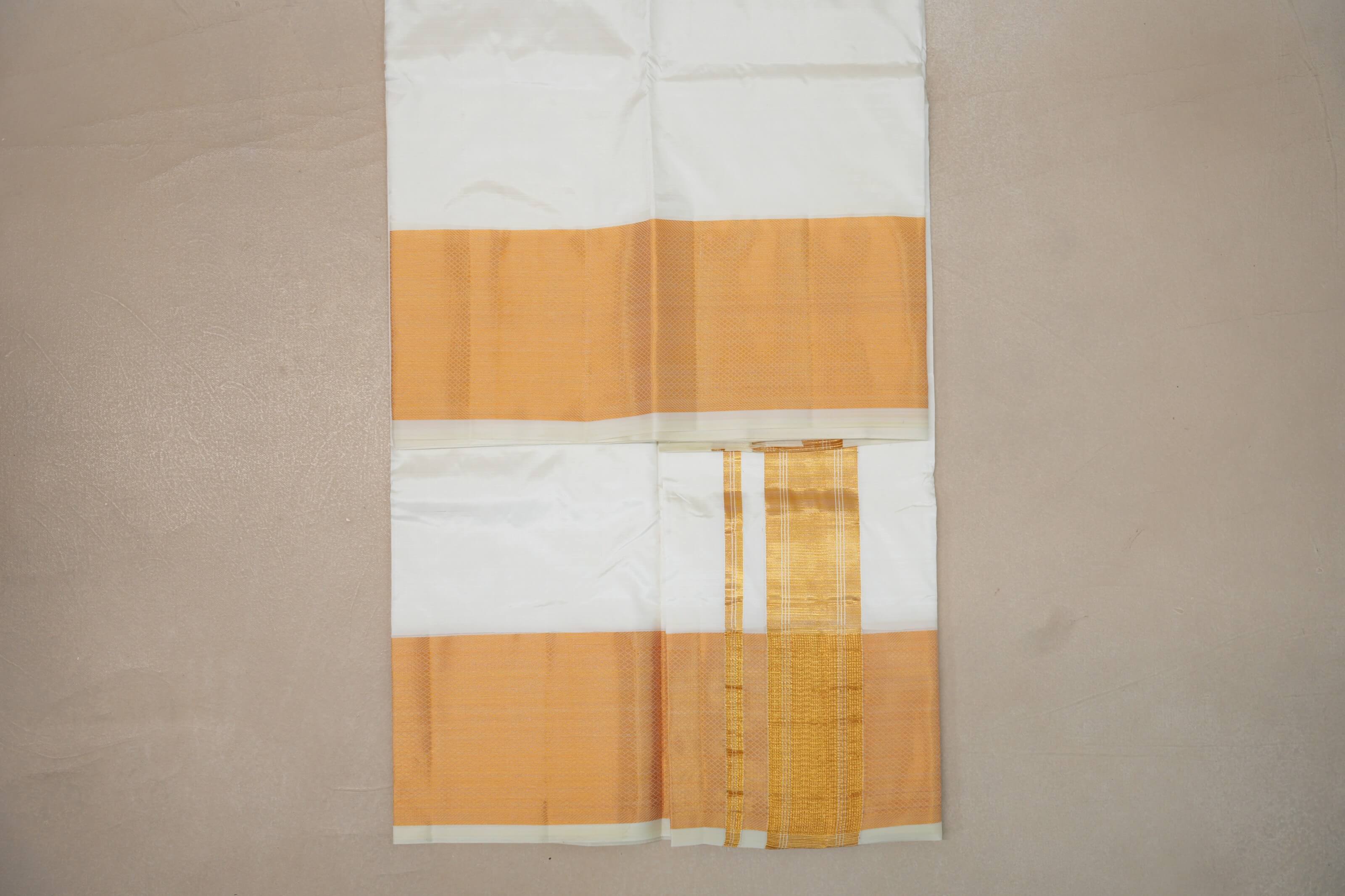 8 Mulam Silk Dhoti for Wedding DH073