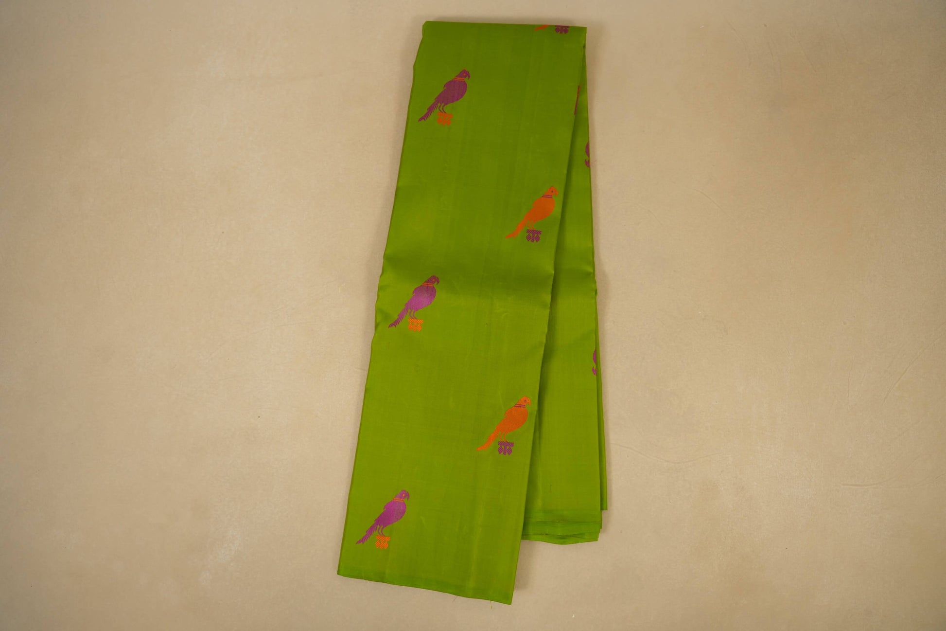 Borderless vintage kanjivaram silk saree