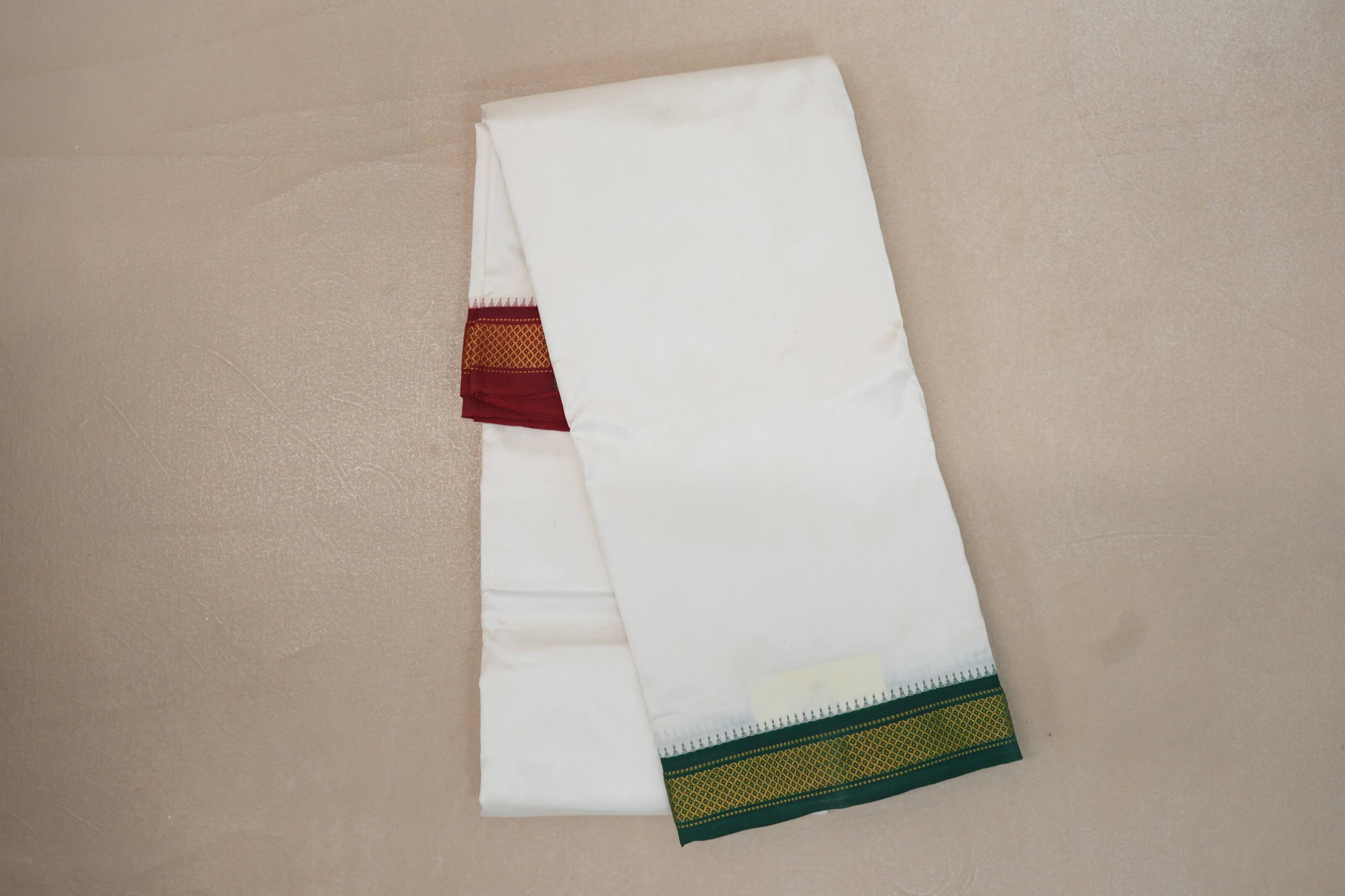 8 Mulam Silk Dhoti for Wedding DH075
