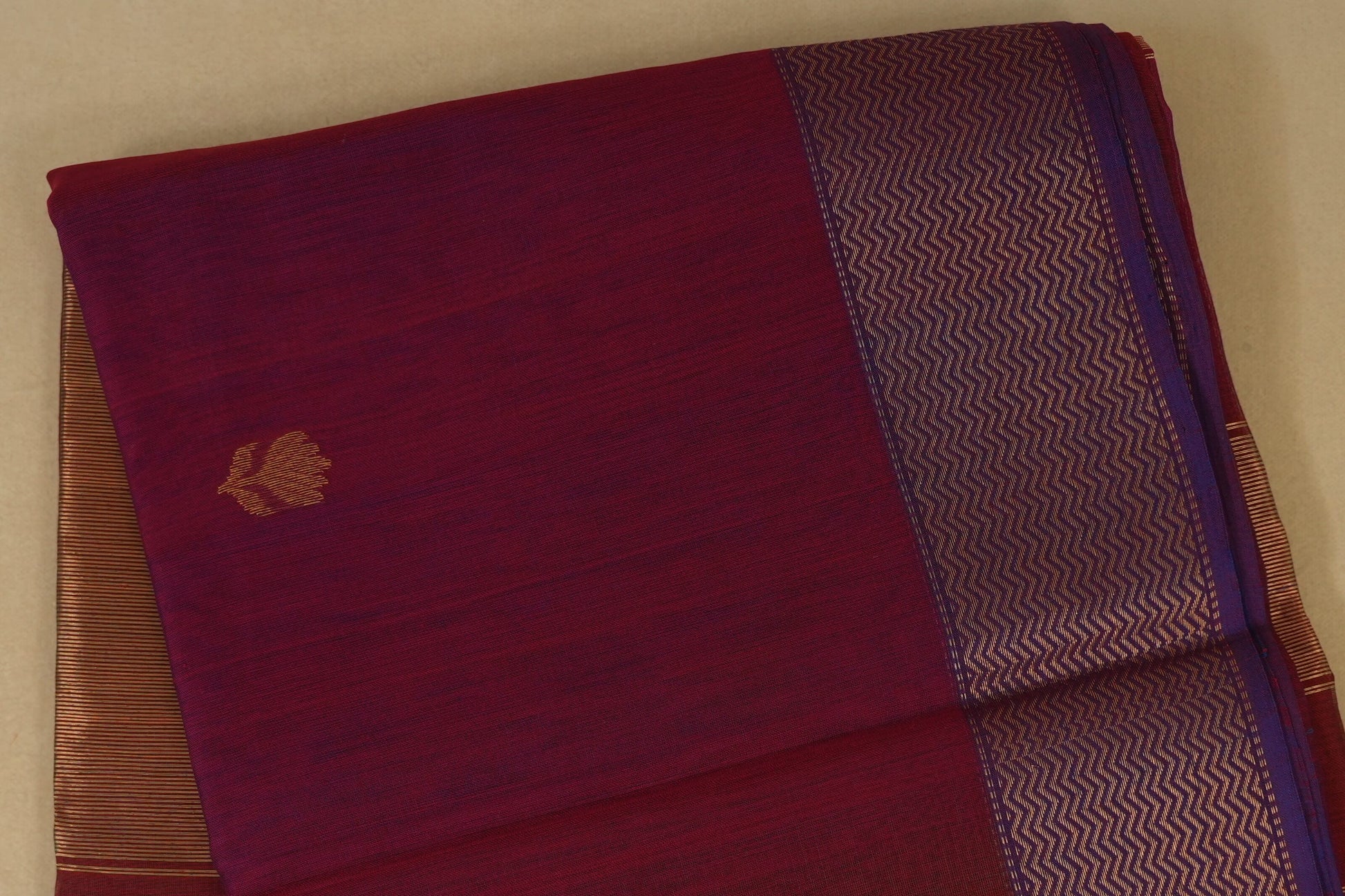 Multi Color Maheshwari Silk Cotton Saree online