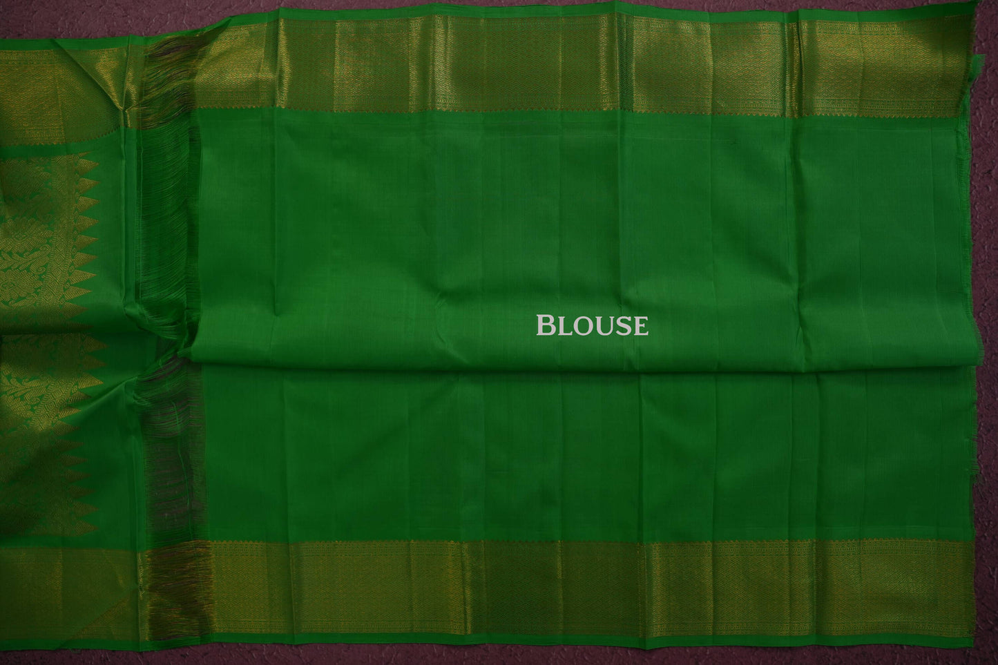 Blue Kanjivaram Silk Saree SS6484