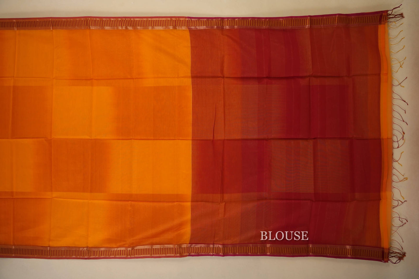 maheshwari silk cotton saree blouse