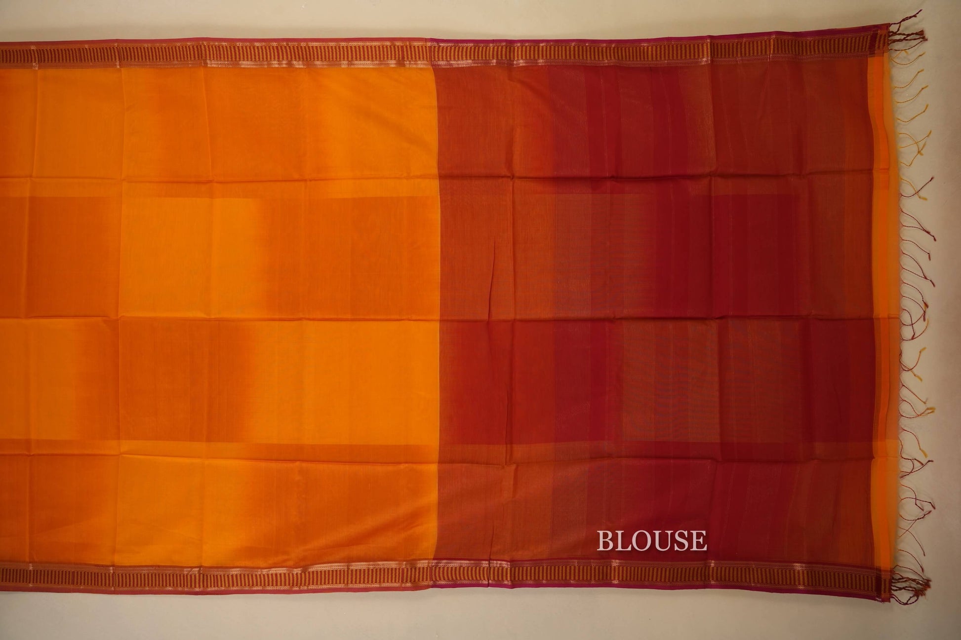 maheshwari silk cotton saree blouse