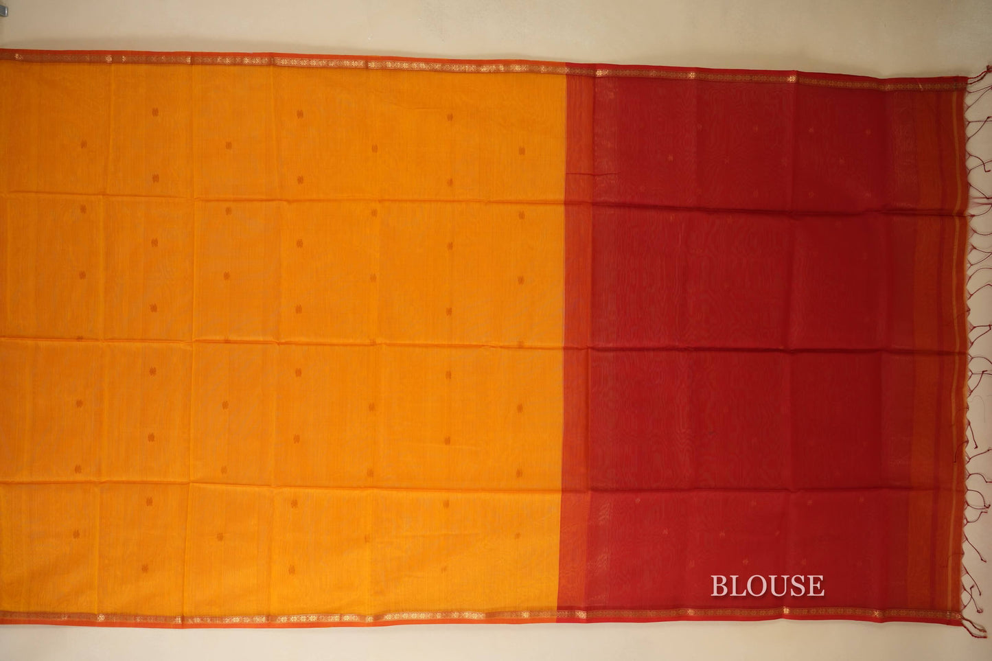 maheshwari silk cotton saree blouse