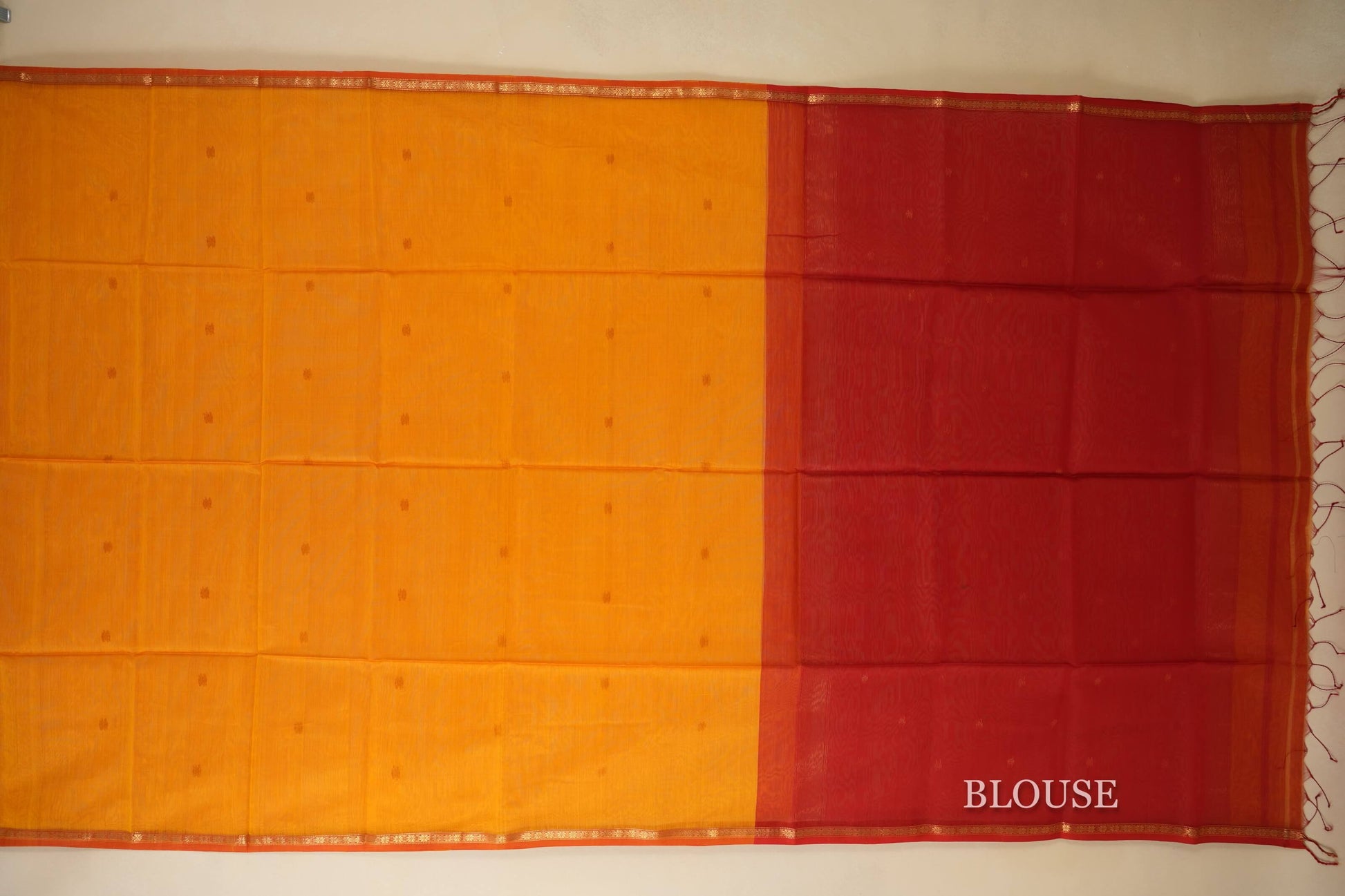 maheshwari silk cotton saree blouse