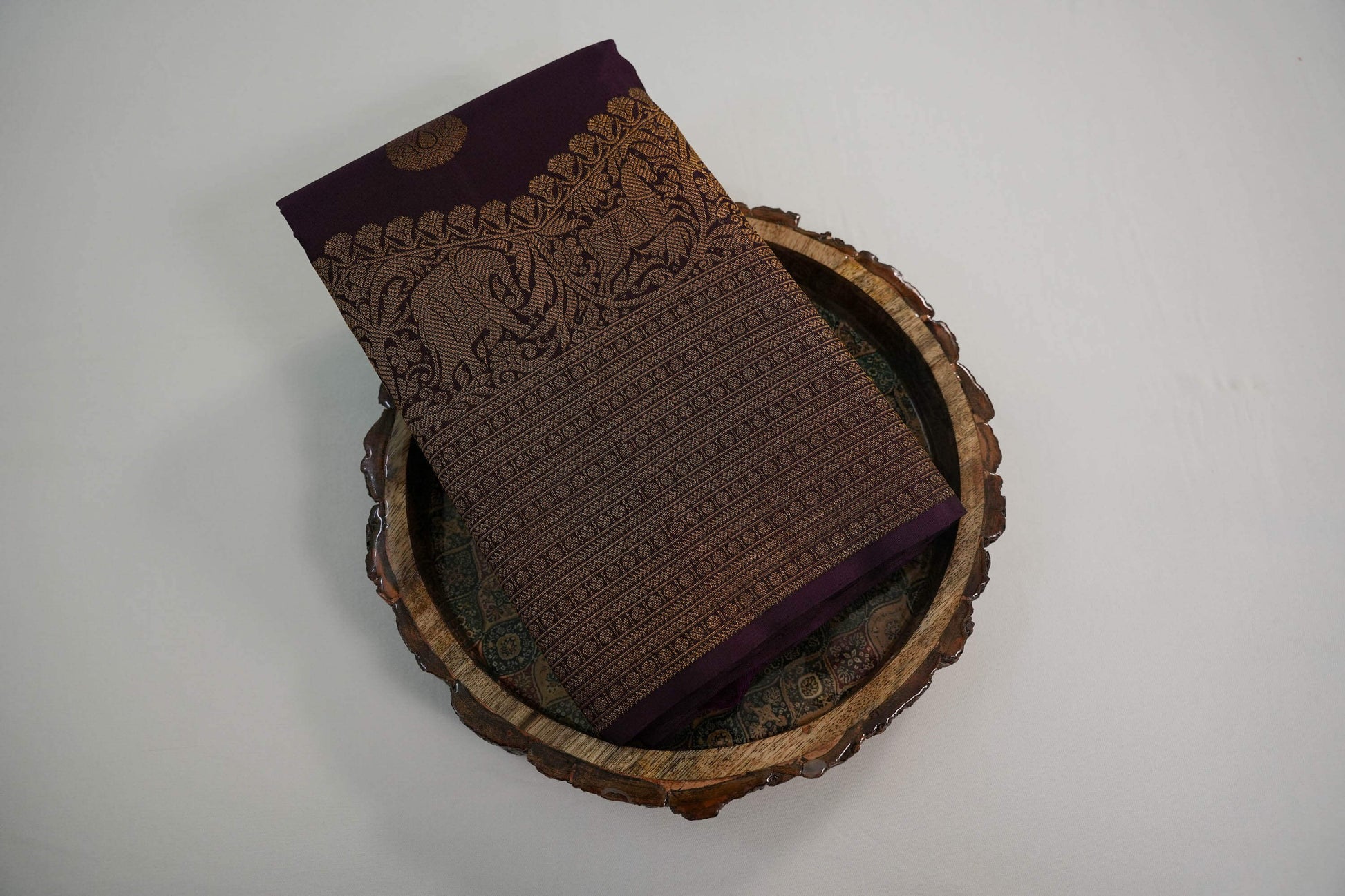 Bridal kanchipuram silk saree