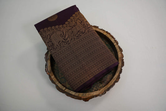 Bridal kanchipuram silk saree