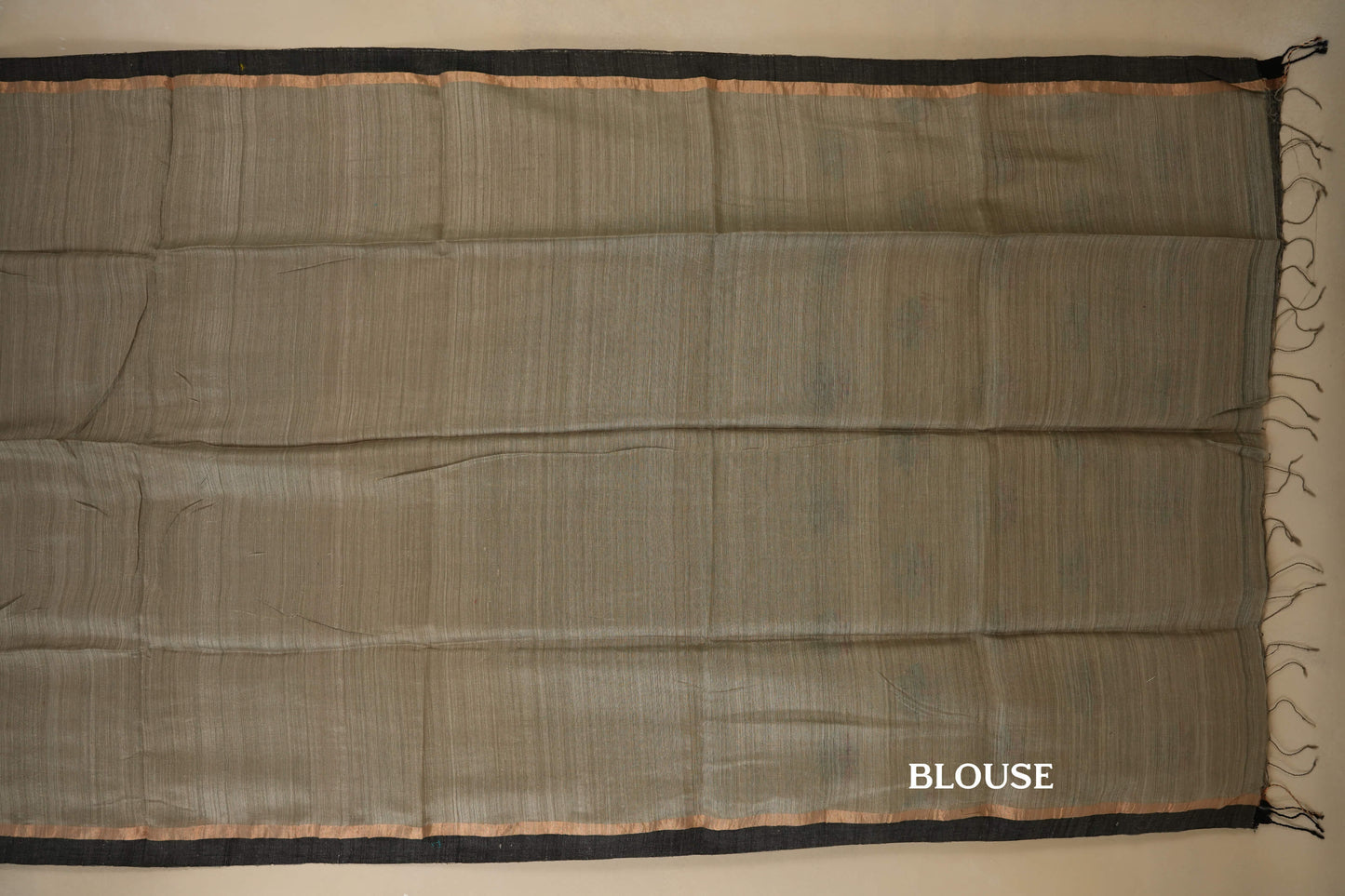 tussar silk saree blouse