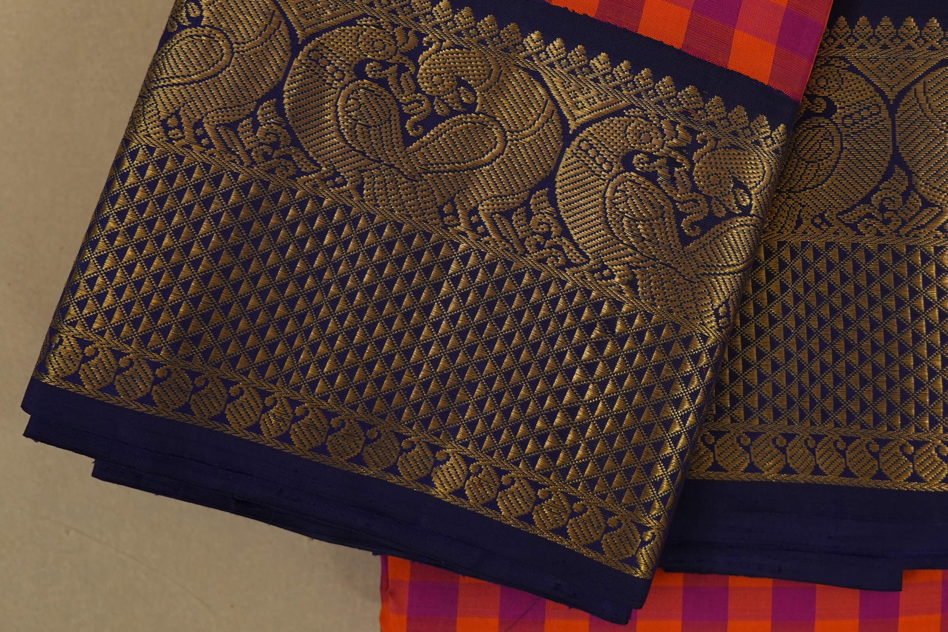 vintage kanjivaram silk saree borders
