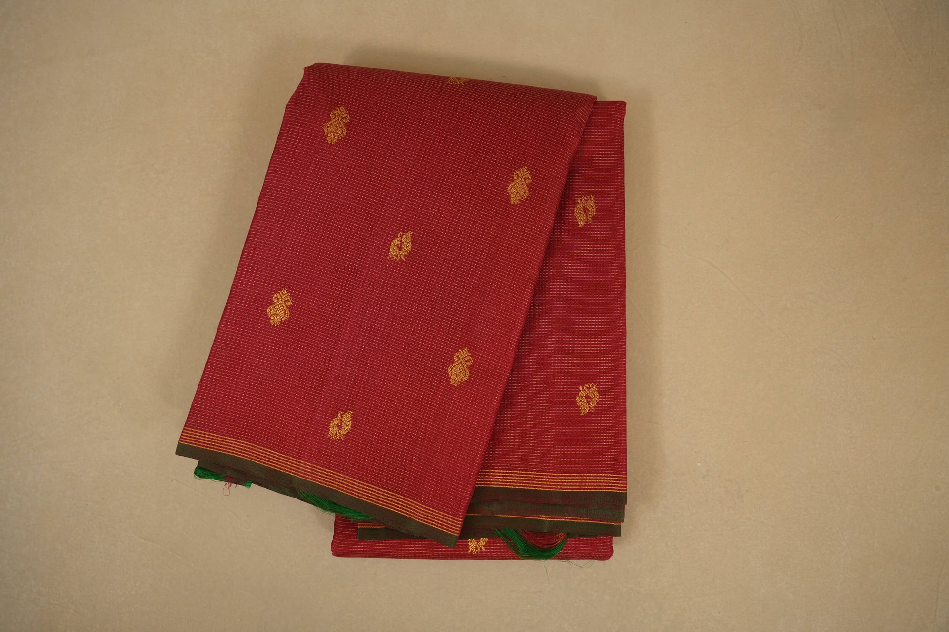 Maroon vintage kanjivaram silk saree