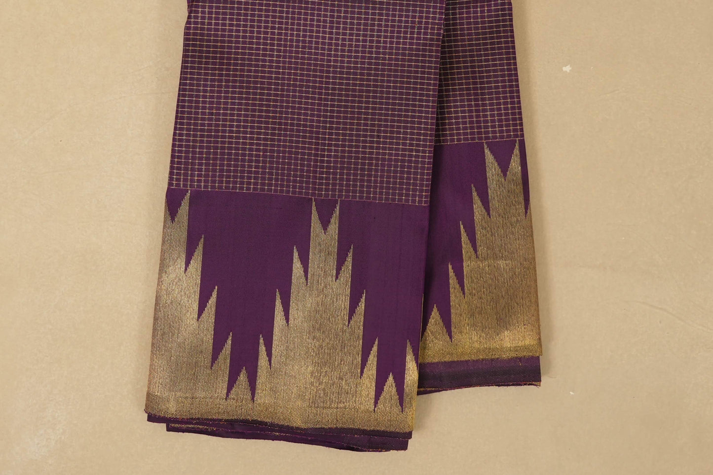Temple borders vintage kanjivaram silk saree 