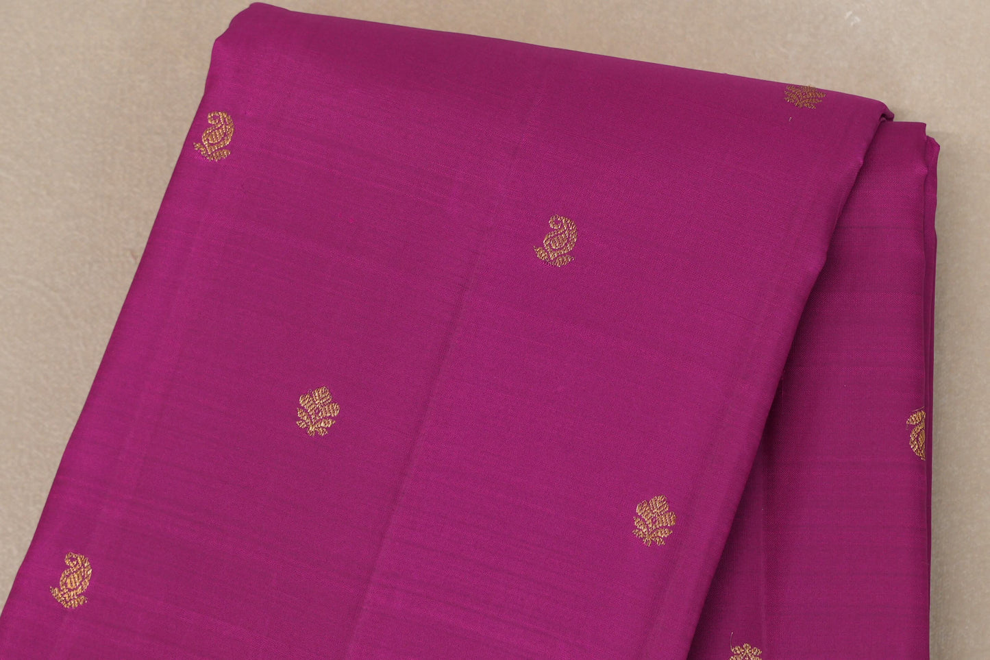 Bright magenta Vintage Kanjivaram Silk Saree SS9105