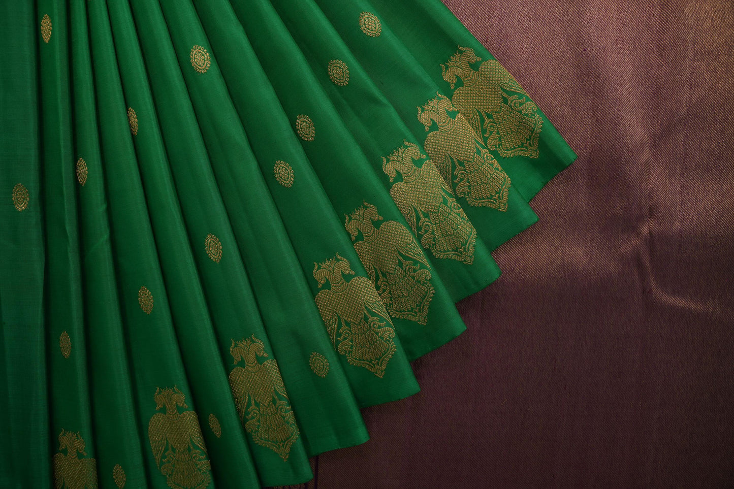 Bridal kanchipuram silk saree