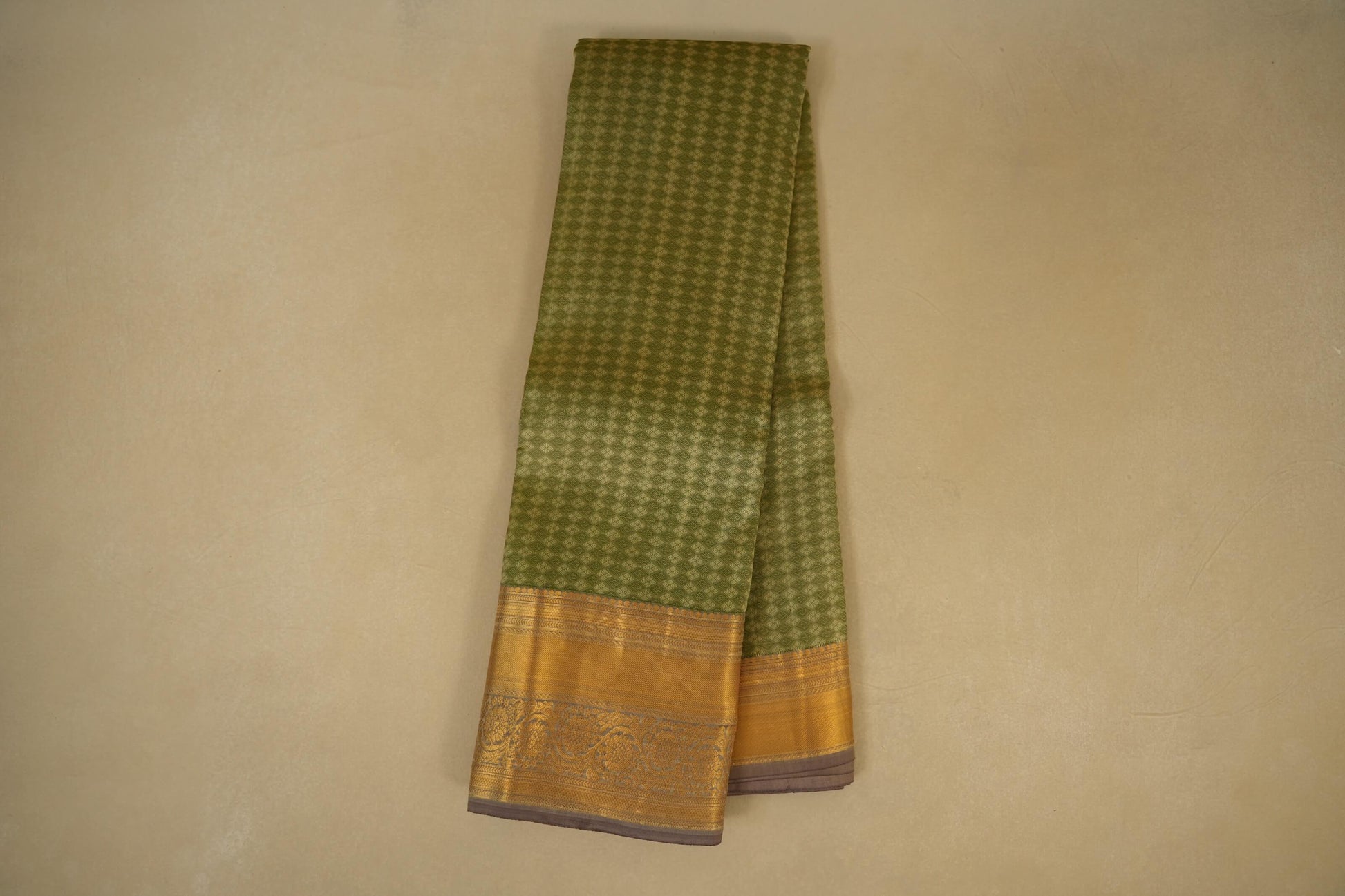 Pista Green Light weight Kanchipuram Silk Saree 