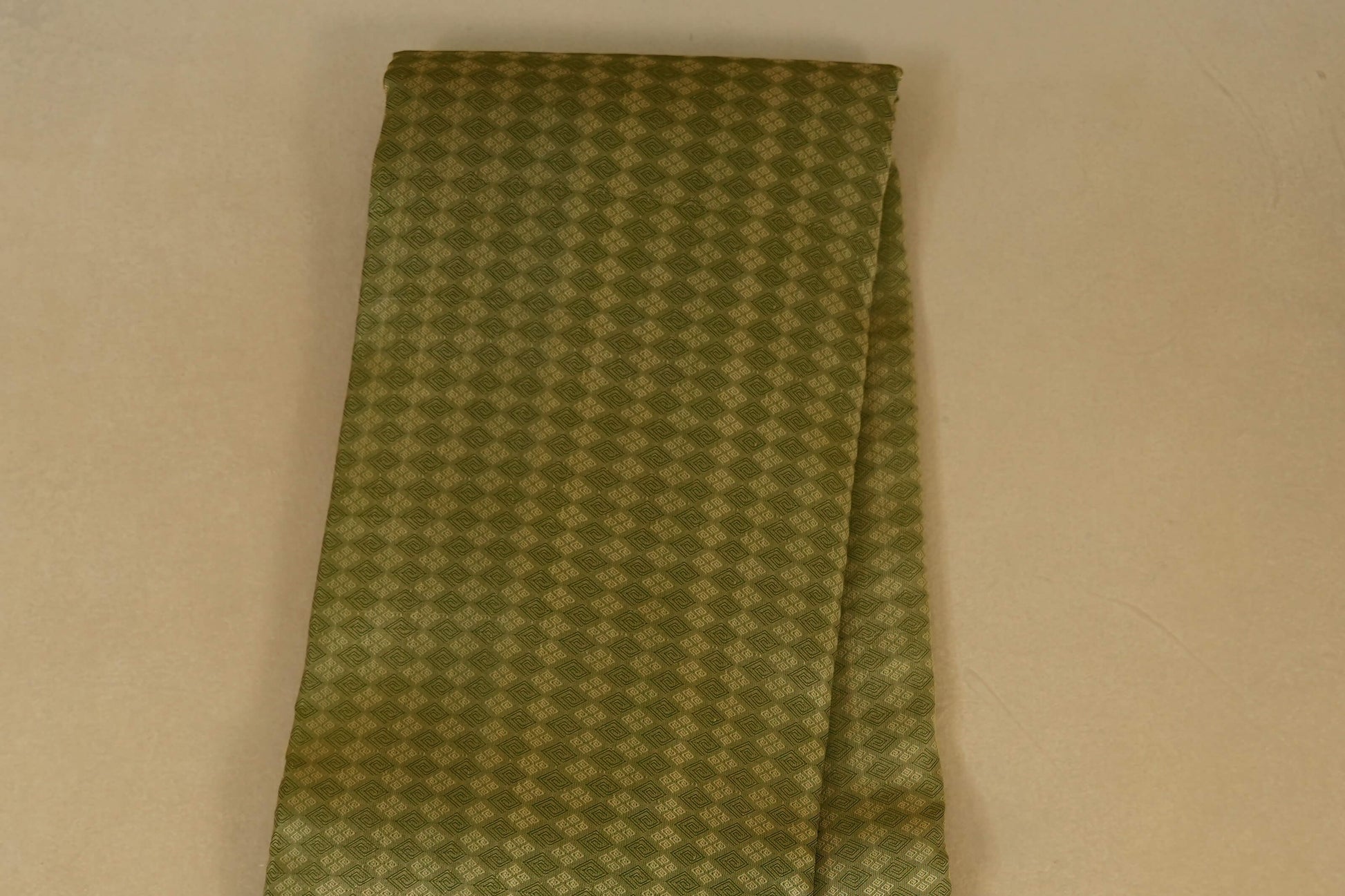 Pista Green Light weight Kanchipuram Silk Saree Body Zoom