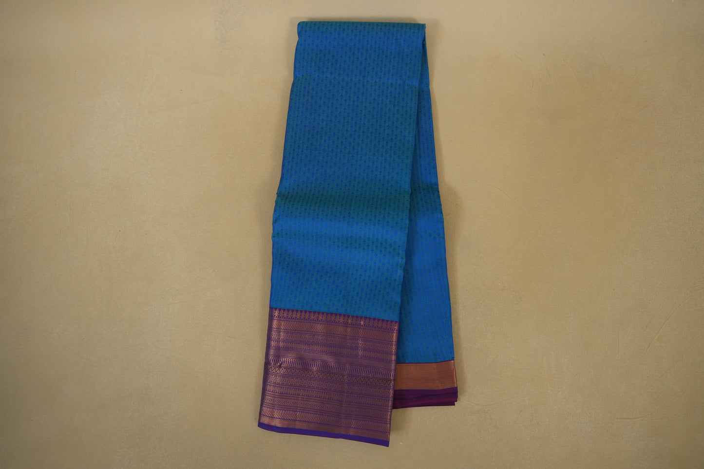 Peacock Blue Light Weight Kanchipuram Silk Saree Online