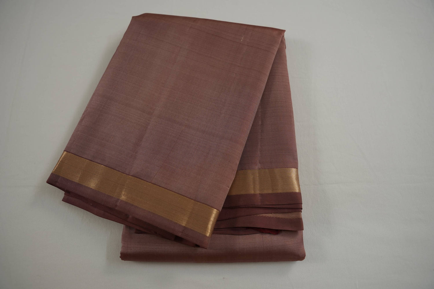 Onion pink light weight kanchipuram silk saree