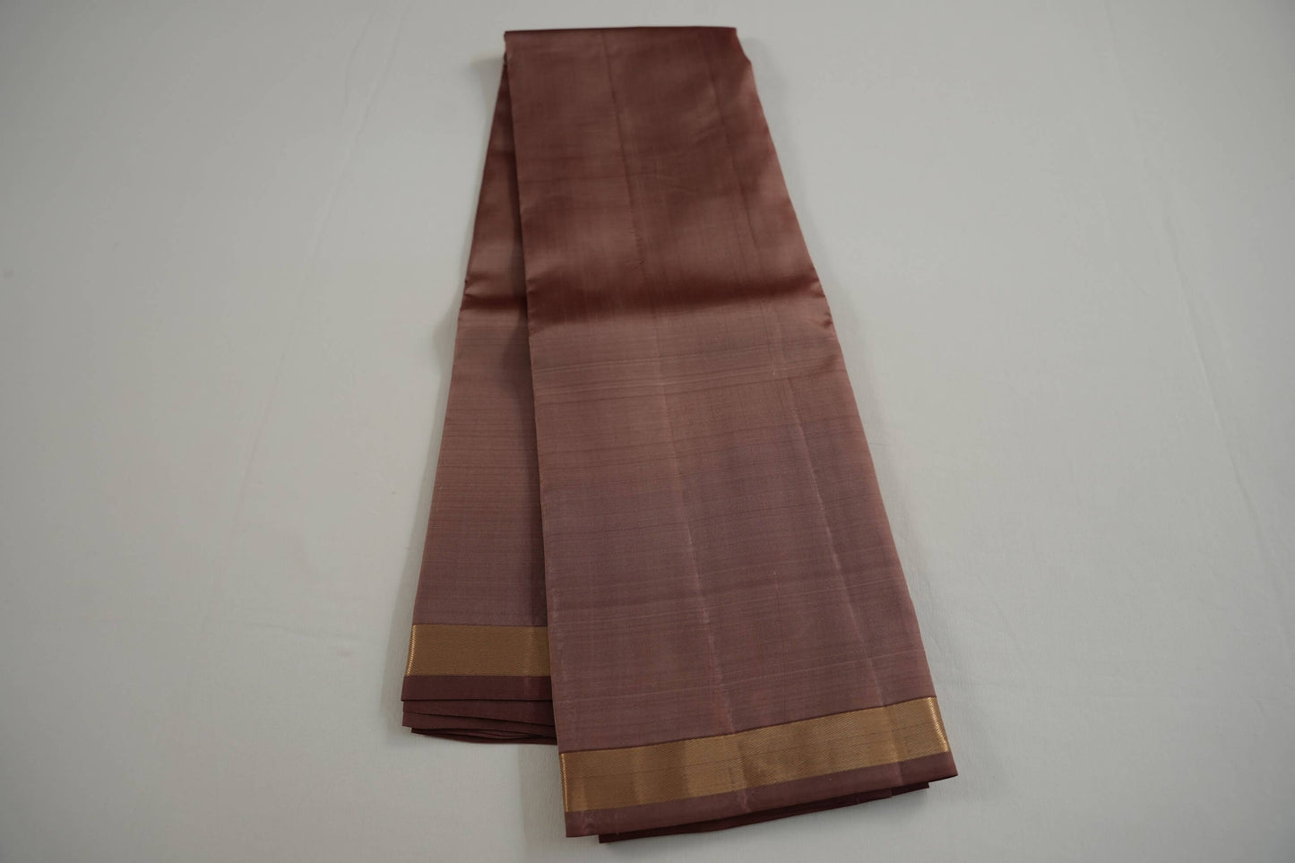 Plain light weight kanchipuram silk saree