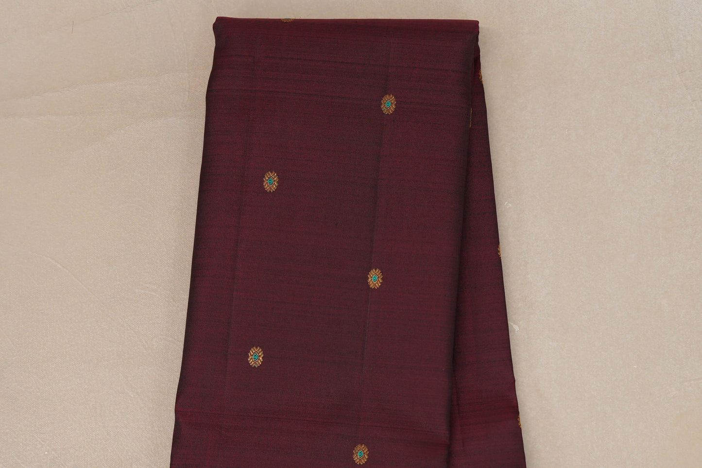 Reddish Maroon with Deep Magenta Rettai Pettu Borders Vintage Kanjivaram Silk Saree body