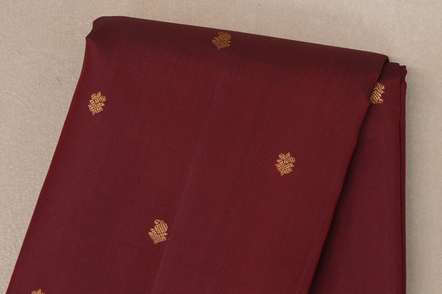 Reddish Maroon Vintage Kanjivaram Silk Saree SS9193