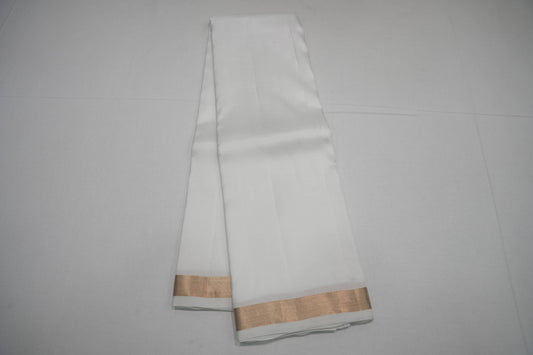 Plain kanchipuram silk saree