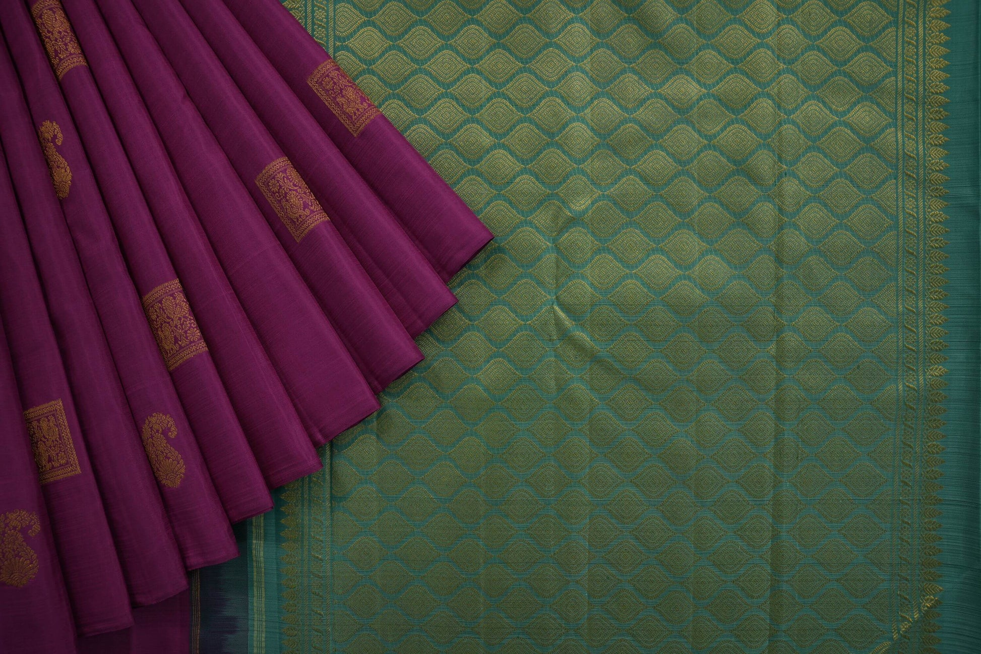 Pink kanchipuram silk saree