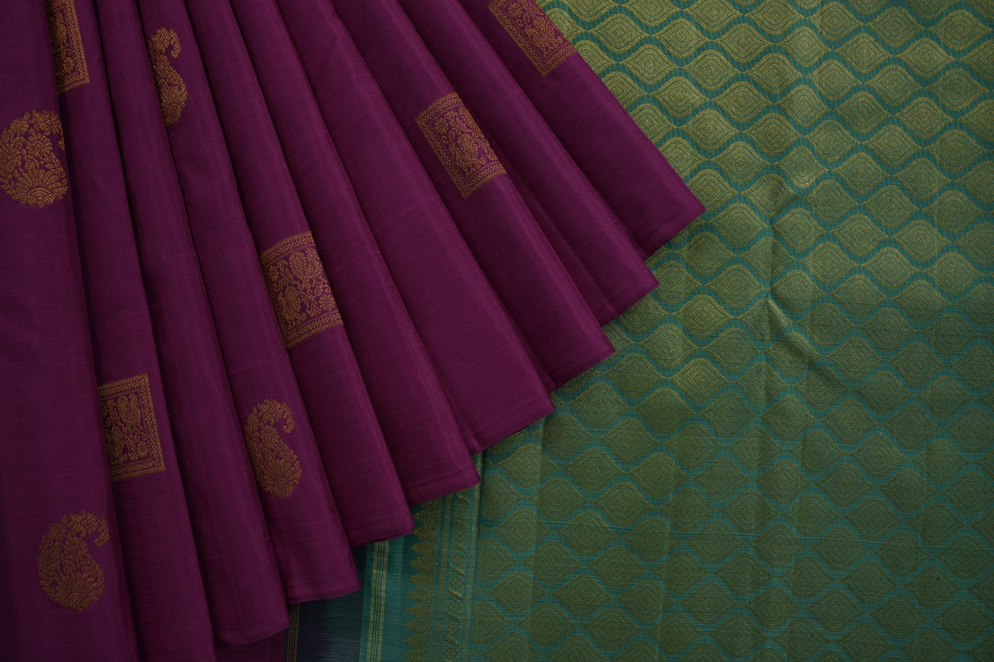 Bridal kanchipuram silk saree