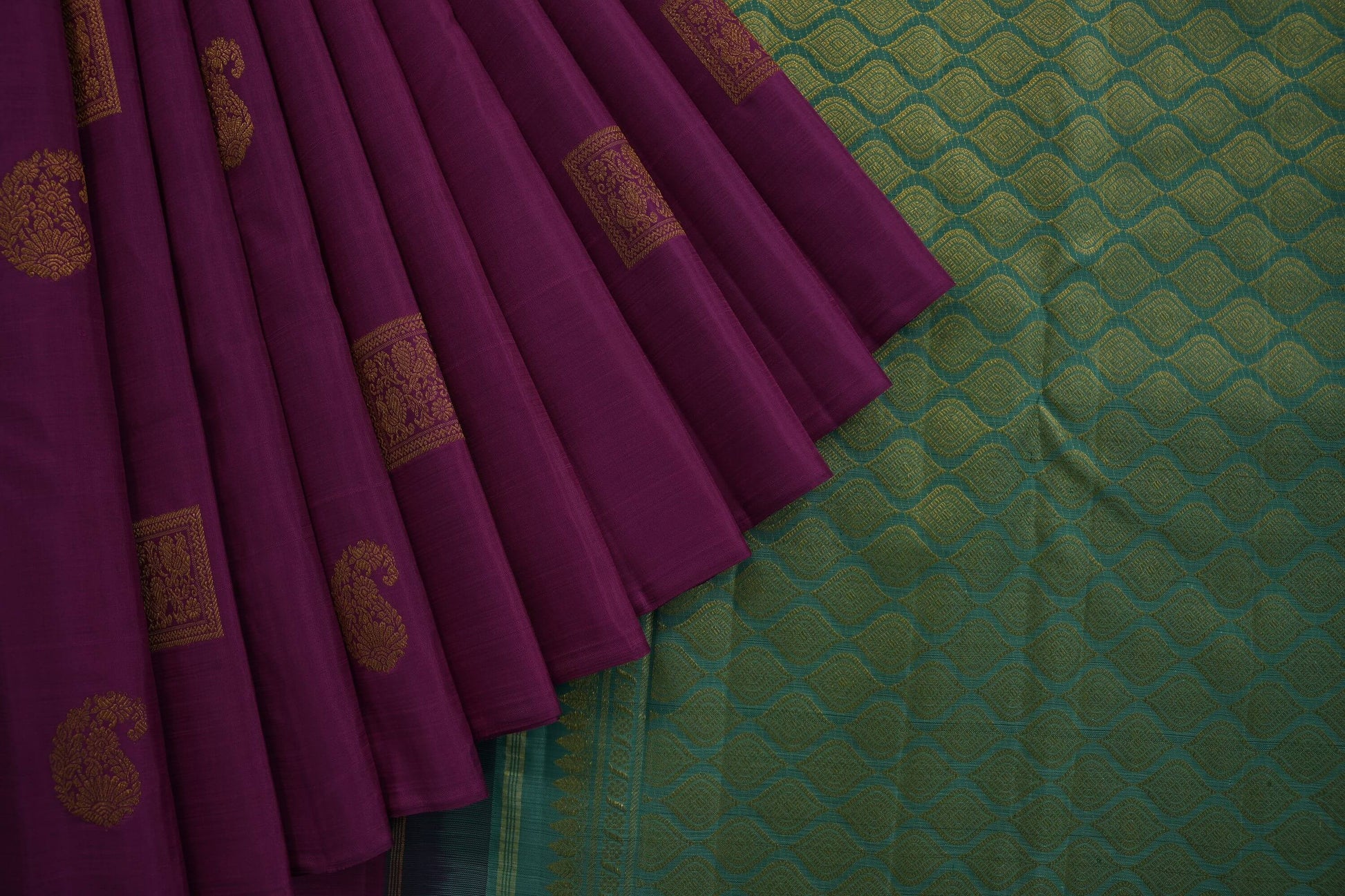Bridal kanchipuram silk saree