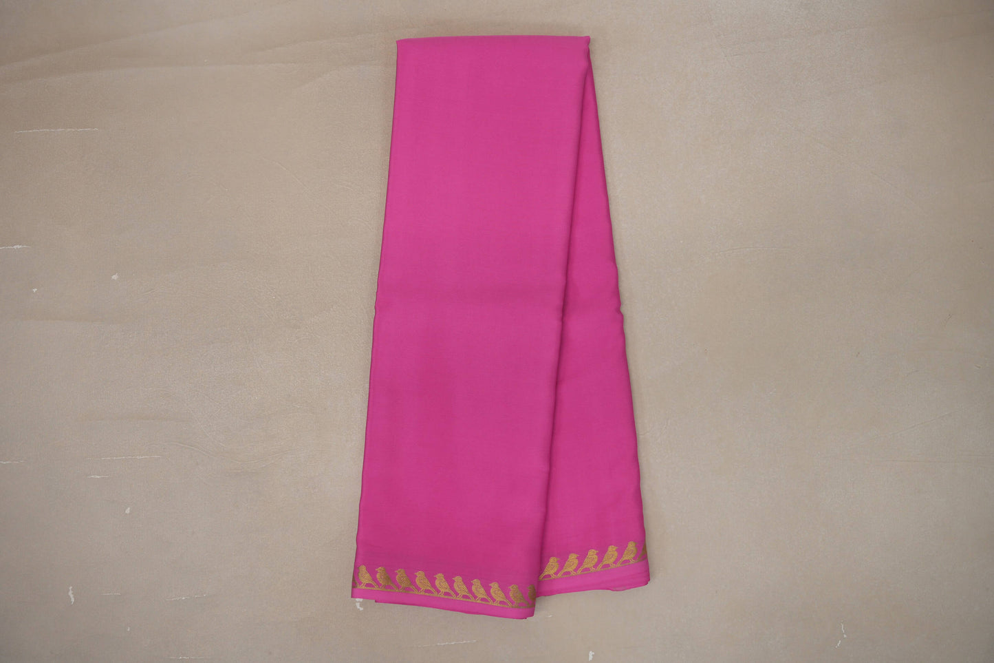 Rose Pink Mysore Silk Saree SS9214