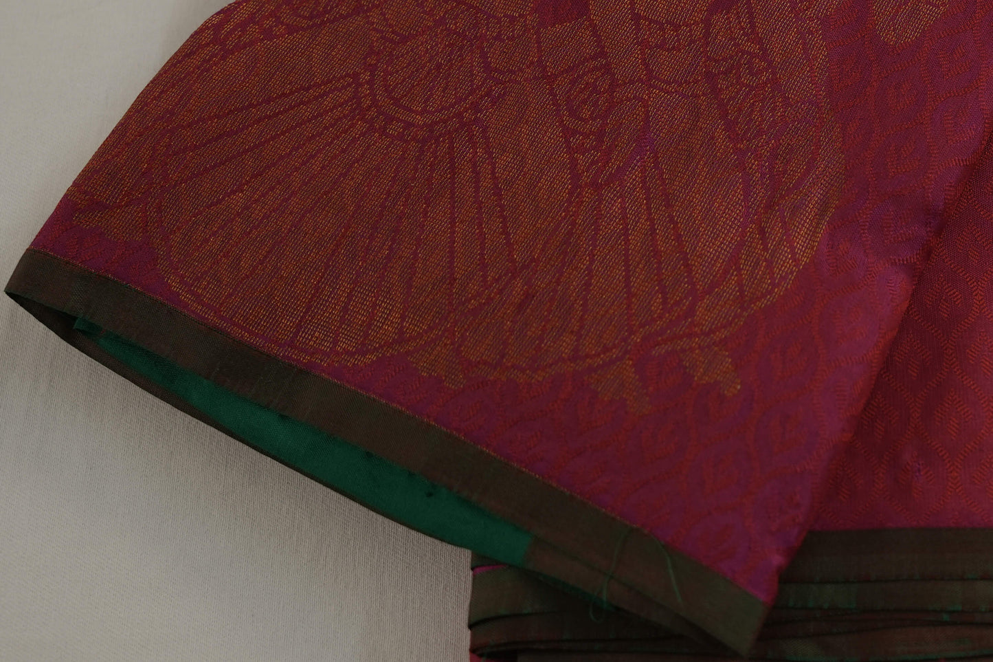 Online light weight kanchipuram silk saree