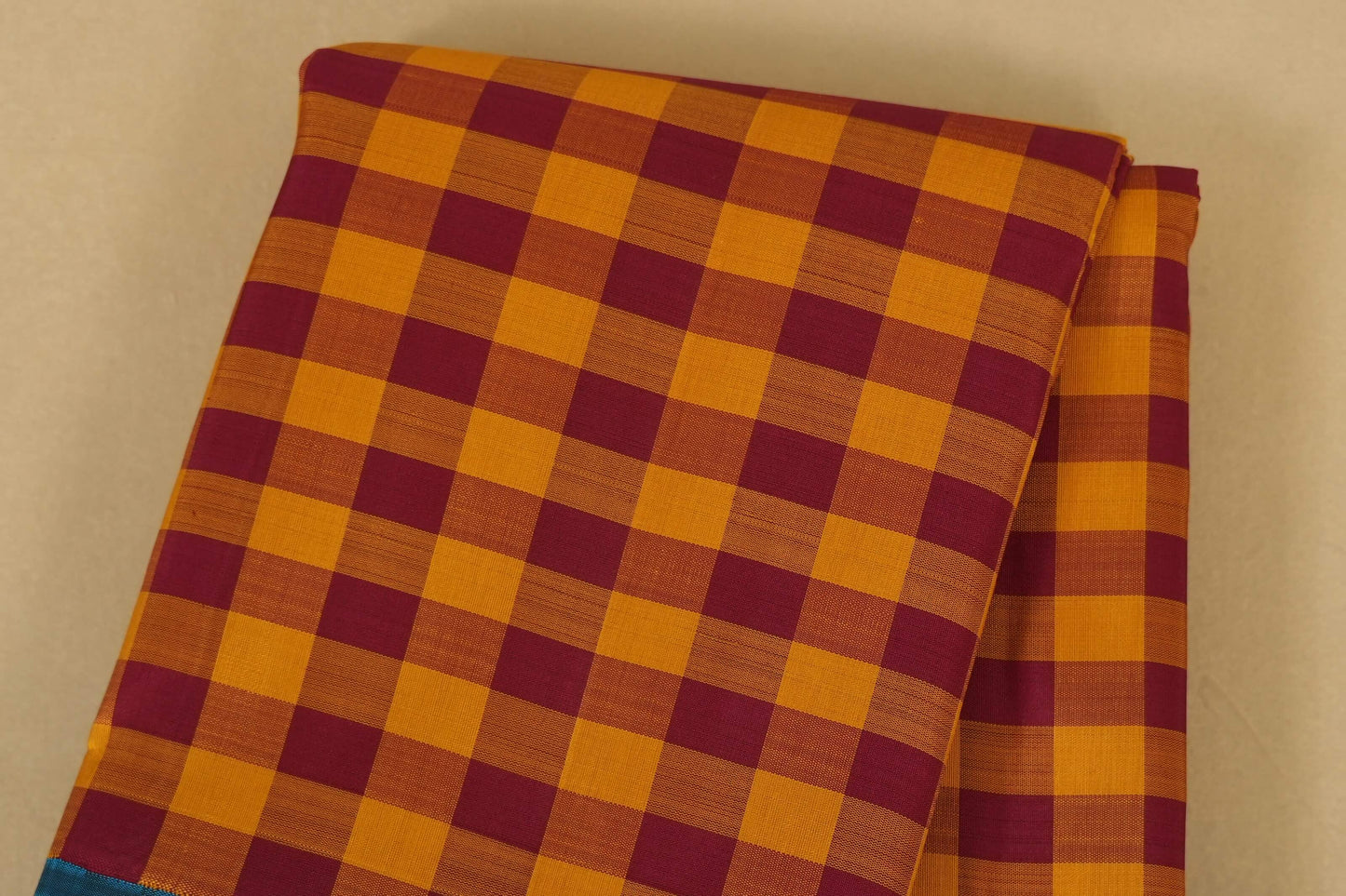 Multi Colour Vintage Kanjivaram Silk Saree body zoom