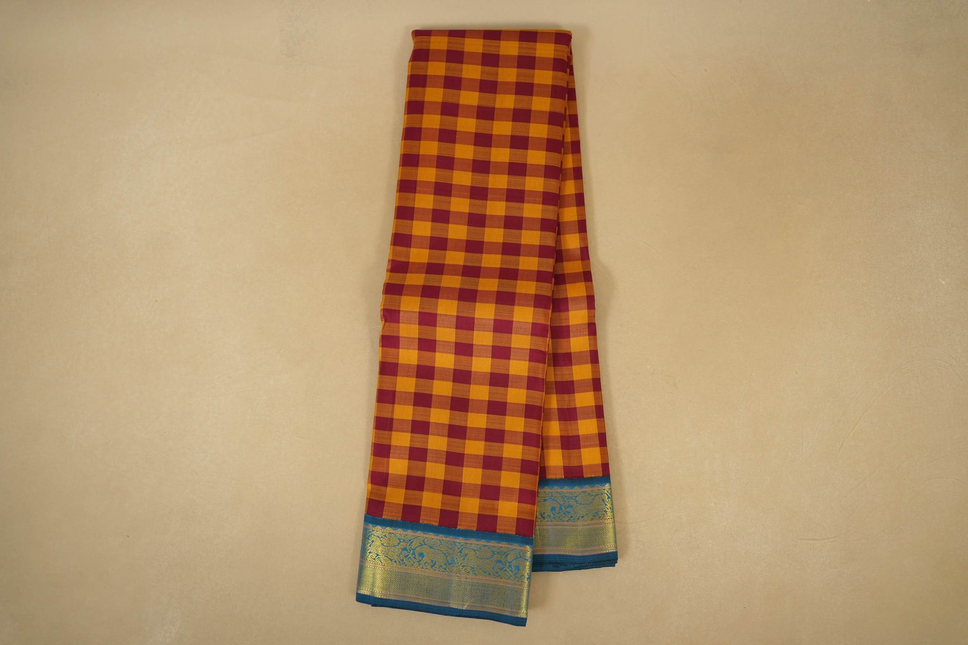 Multi Colour Vintage Kanjivaram Silk Saree online