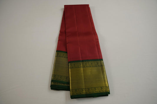 Plain  kanchipuram silk saree