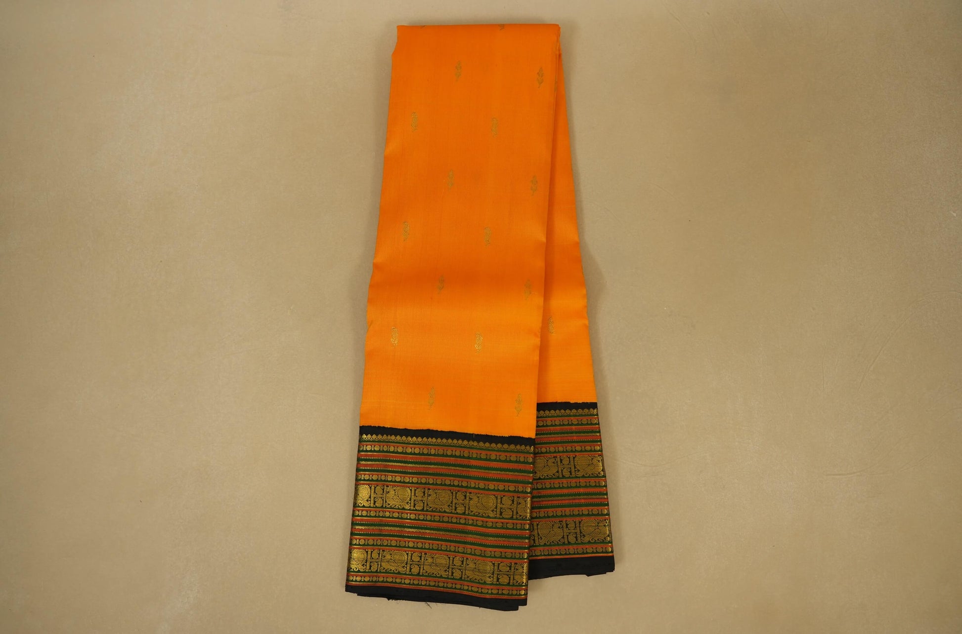 Mango Yellow Kanjivaram Silk Saree Online