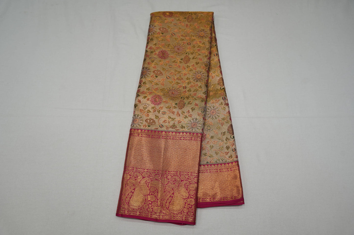 Bridal vintage kanchipuram silk saree