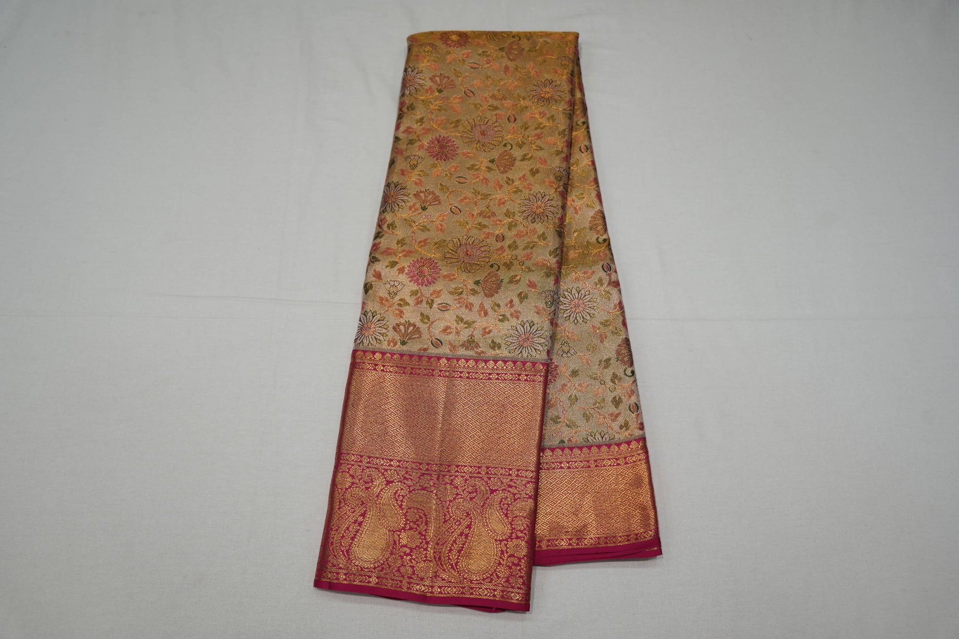 Bridal vintage kanchipuram silk saree