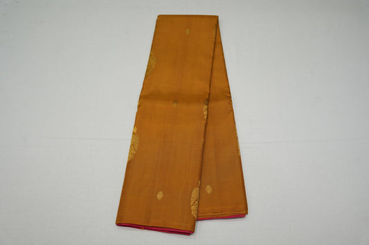 Borderless vintage kanchipuram silk saree