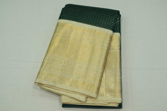 Green vintage kanchipuram silk saree