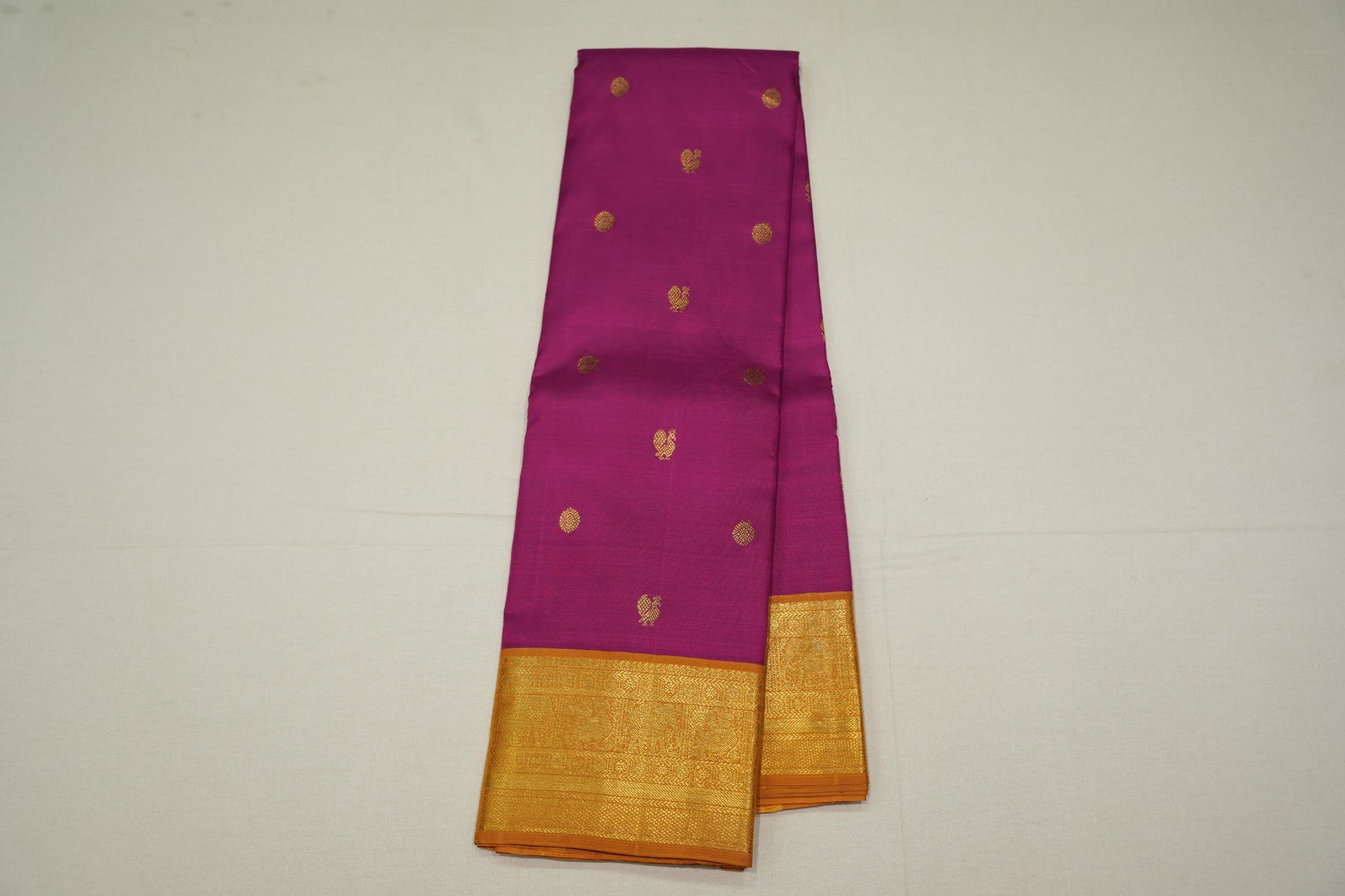 Bridal kanchipuram silk saree