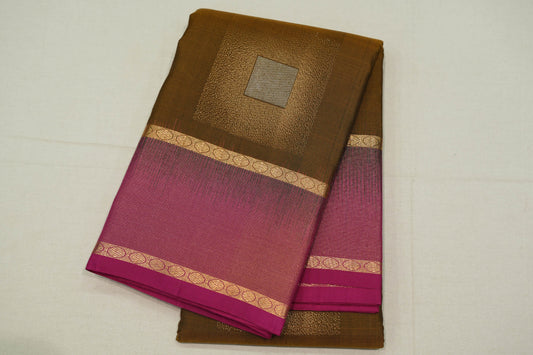 Medendi green kanchipuram silk saree