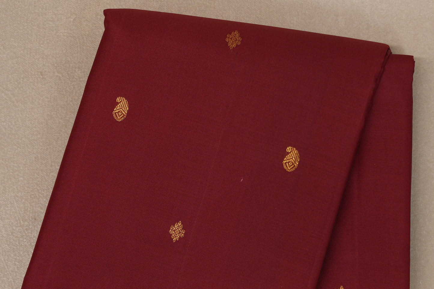 Reddish maroon Vintage Kanjivaram Silk Saree SS9390