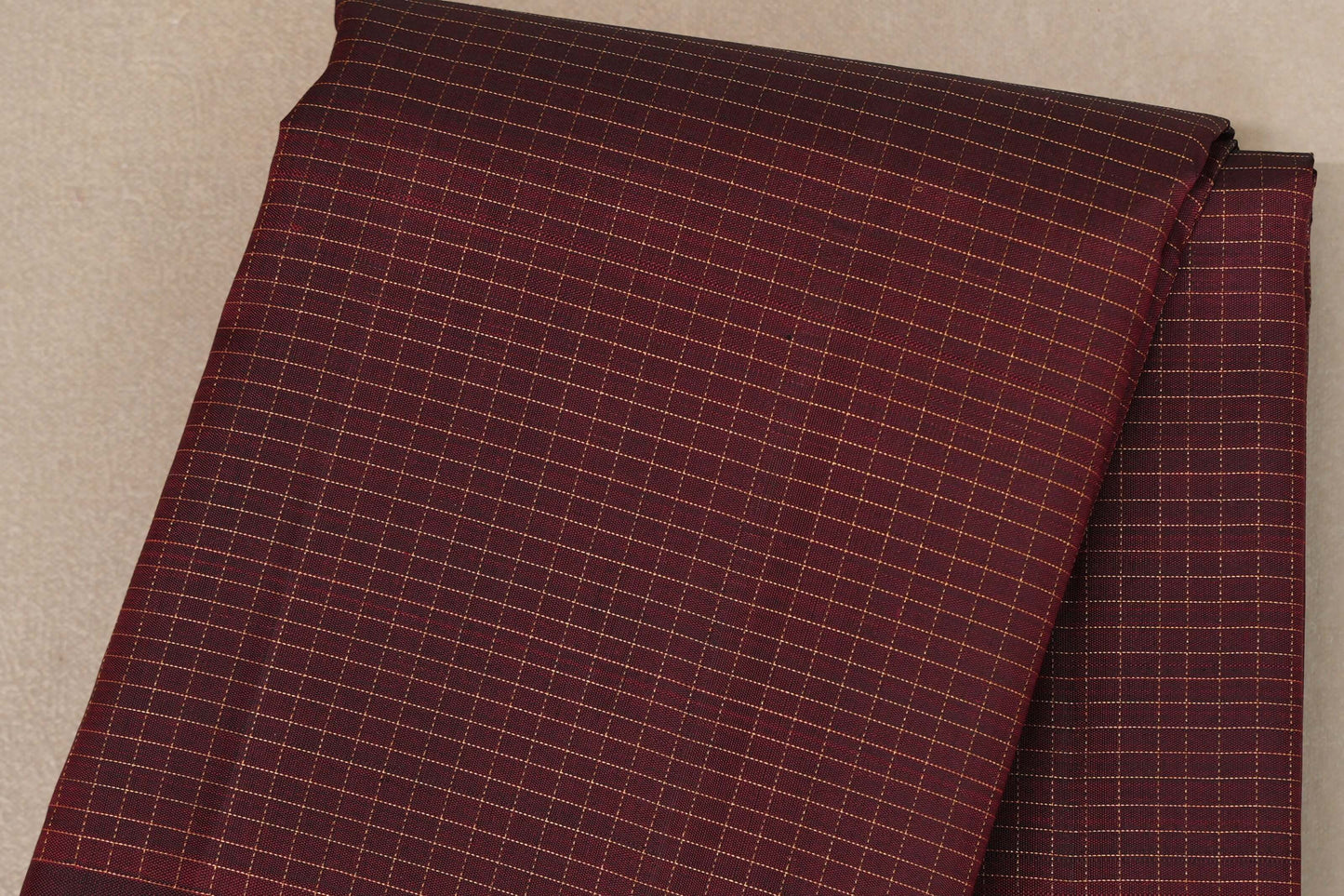 Deep Maroon Vintage Kanjivaram Silk Saree SS9397