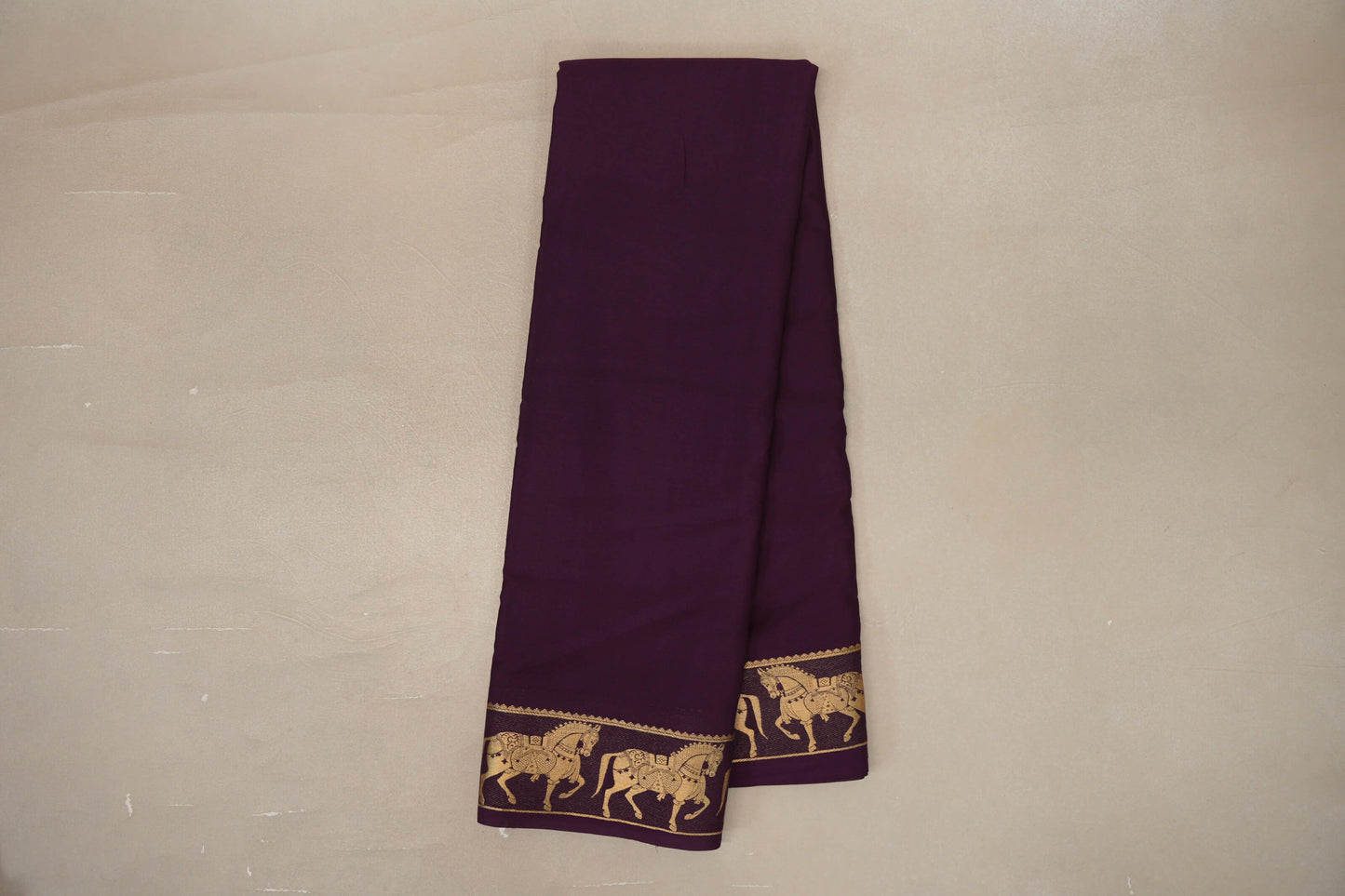 Purple Mysore Silk Saree SS9432