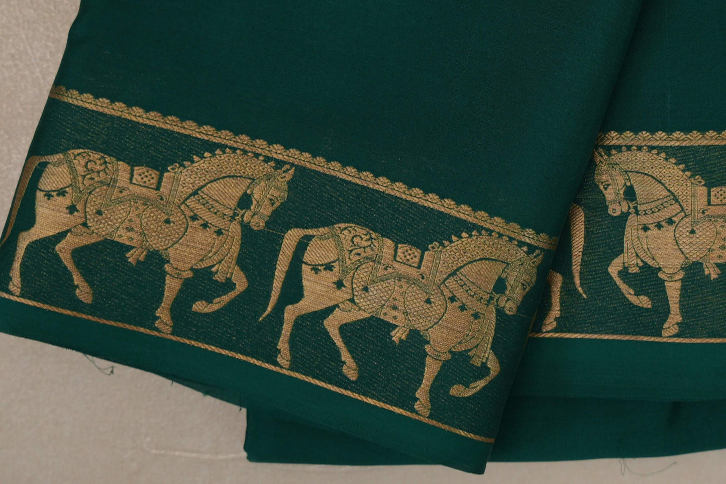 Green Mysore Silk Saree SS9433