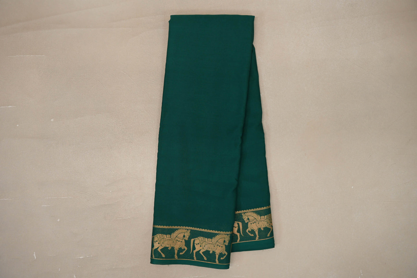 Green Mysore Silk Saree SS9433